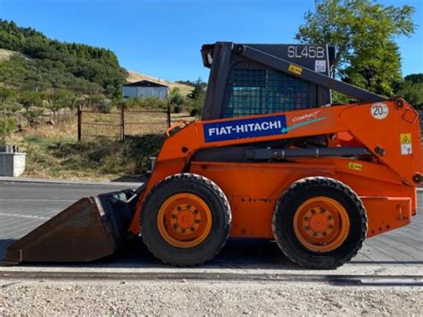 Used fiat hitachi skid steer loaders 